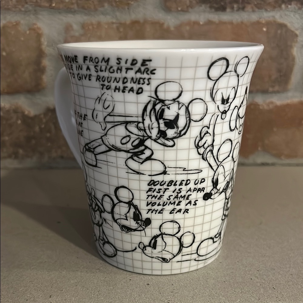 Disney Sketch Mug Mickey Mouse Animation 90th Anniversary The True Original - Picture 5 of 12